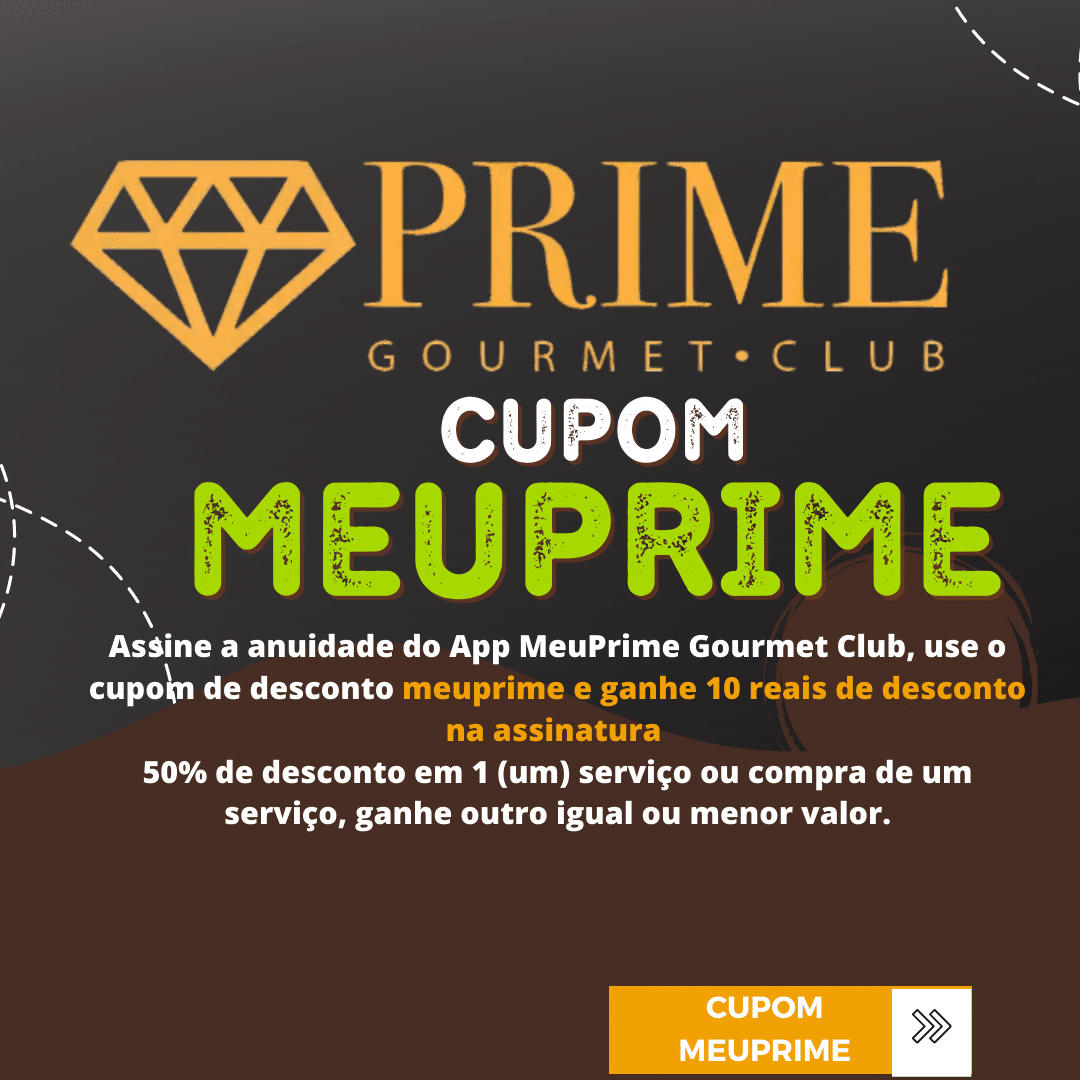 cupom prime gourmet
